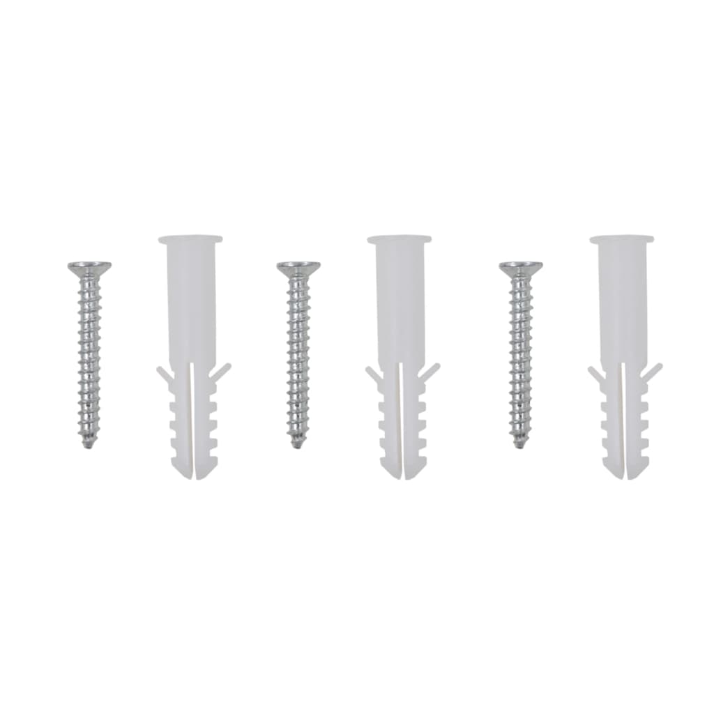 NNEVL Wall Mirror 60x60 cm Square Glass