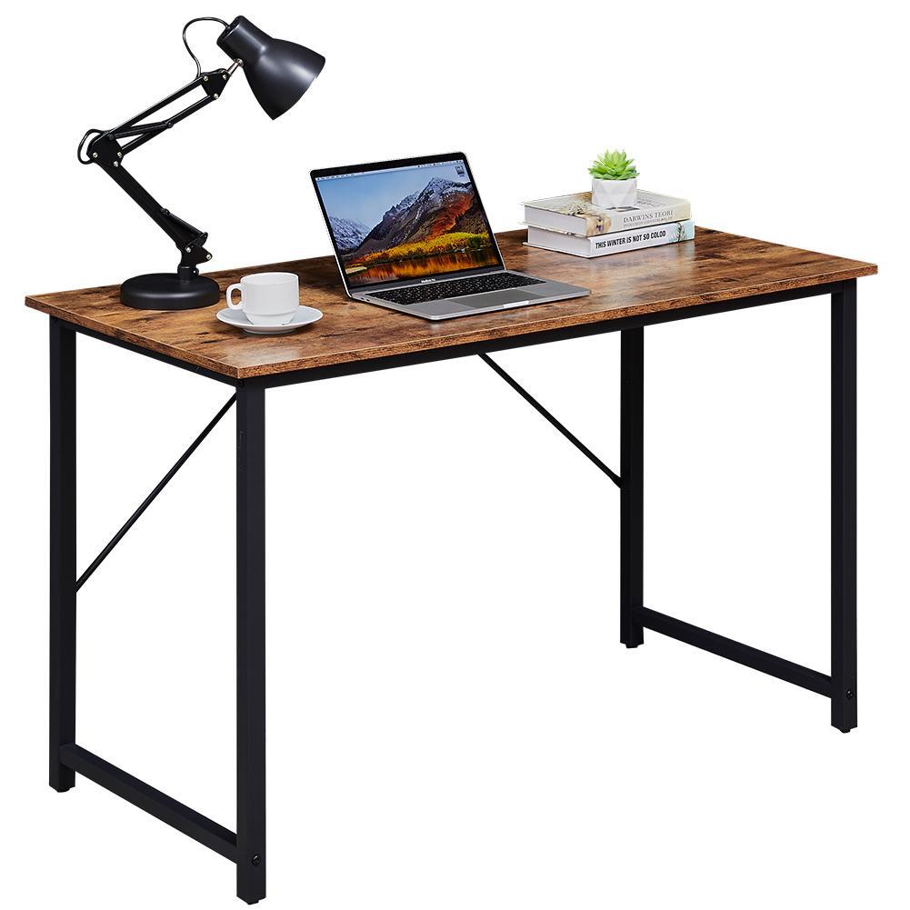 NNEDSZ YES4HOMES Computer Desk, Sturdy Home Office Desk for Laptop, Modern Simple Style Writing Table, Multipurpose Workstation